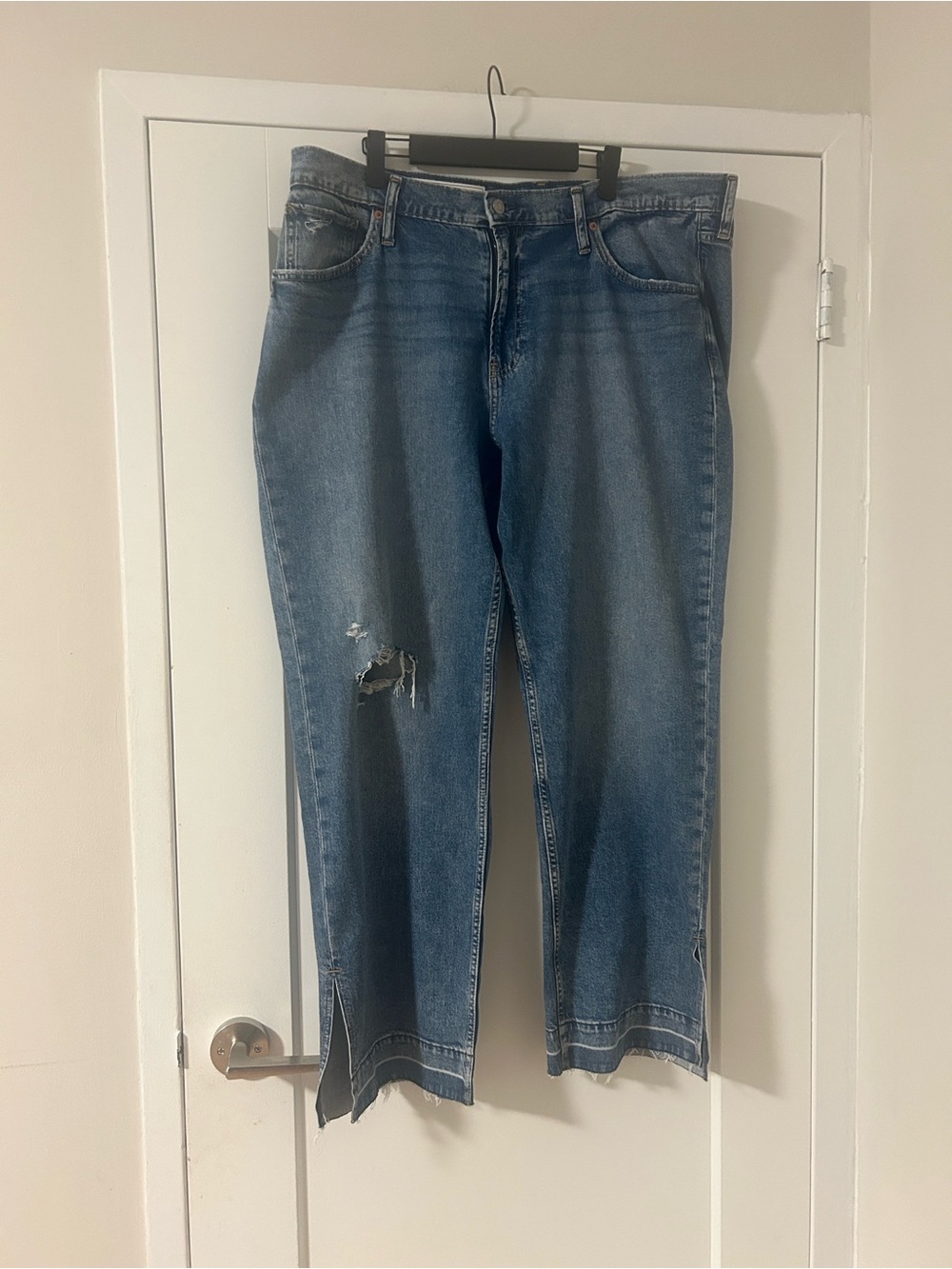 Women’s GAP 90s loose mid rise Light blue Wide-Leg Jeans